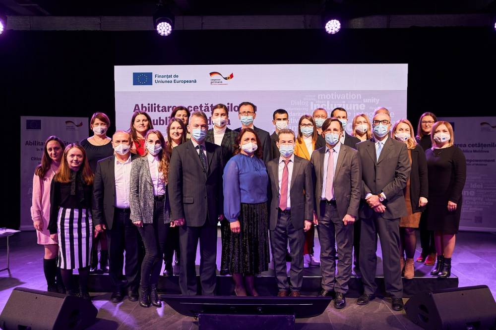 Proiectul „Abilitarea cetățenilor în Republica Moldova” și-a prezentat rezultatele în cadrul unui eveniment festiv